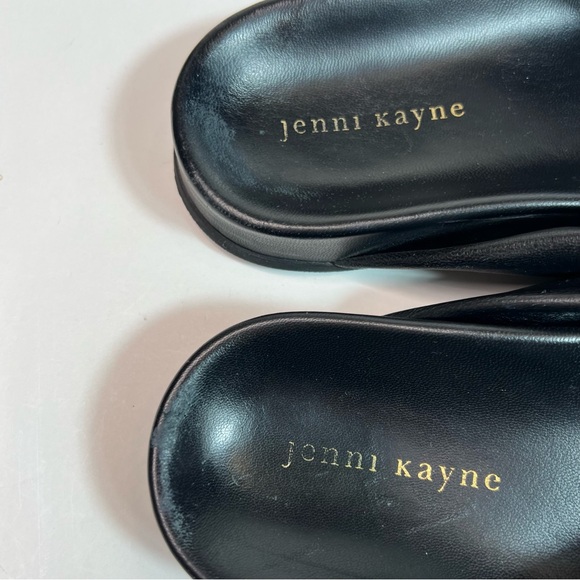 Jenni Kayne Leather Knot Sandals Black Size 38 - Picture 7 of 16